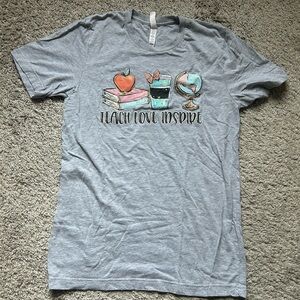 Teach Love Inspire Teacher Tshirt